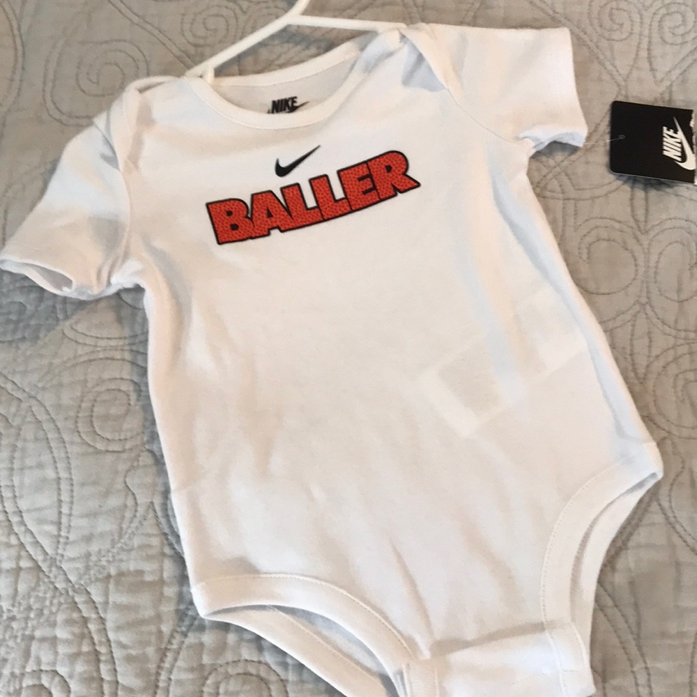Baller onesie.